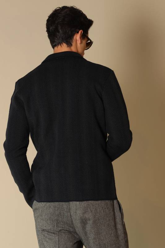 Mosca Male Cardigan Navy - 6