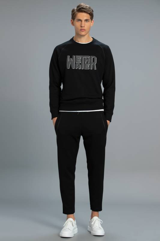 Mounth Male Sweatshirt Black - 3