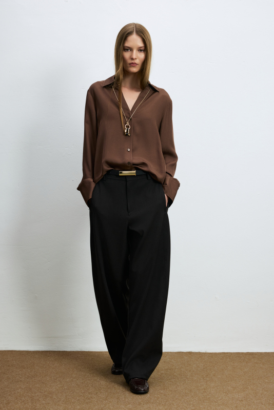 Nata Women's Shirt Brown
