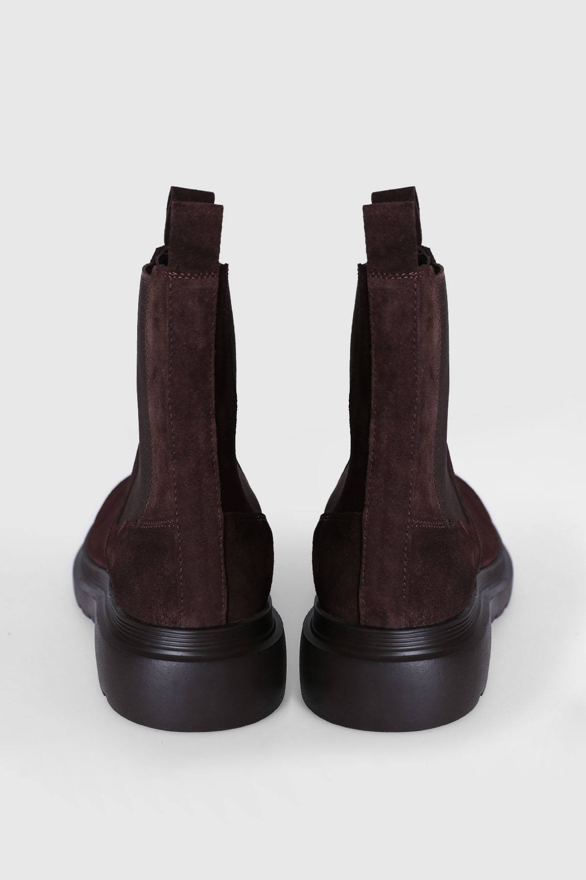 Nelson Mens Leather Bot Brown - Lufian (1)