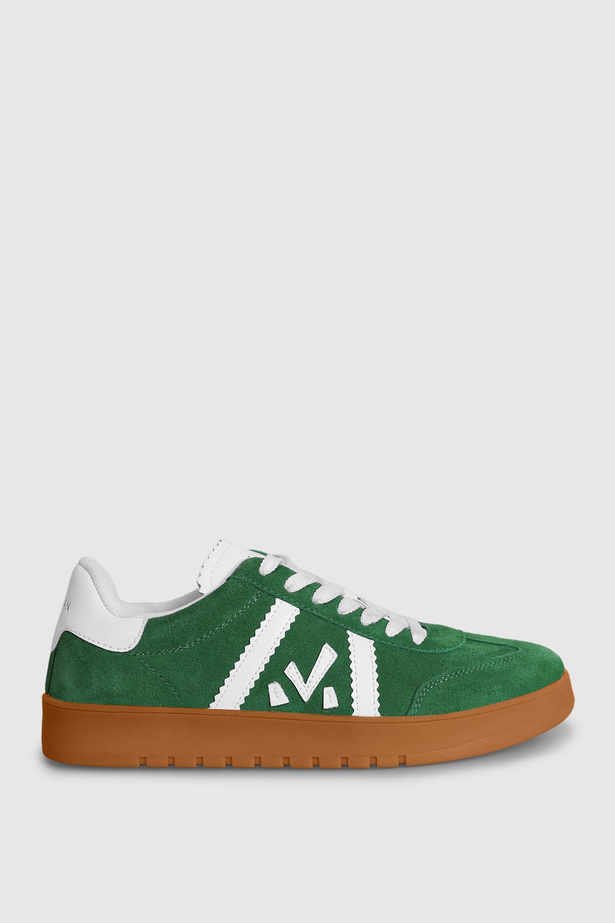 Nelson Mens Sneaker Shoes Green - Lufian
