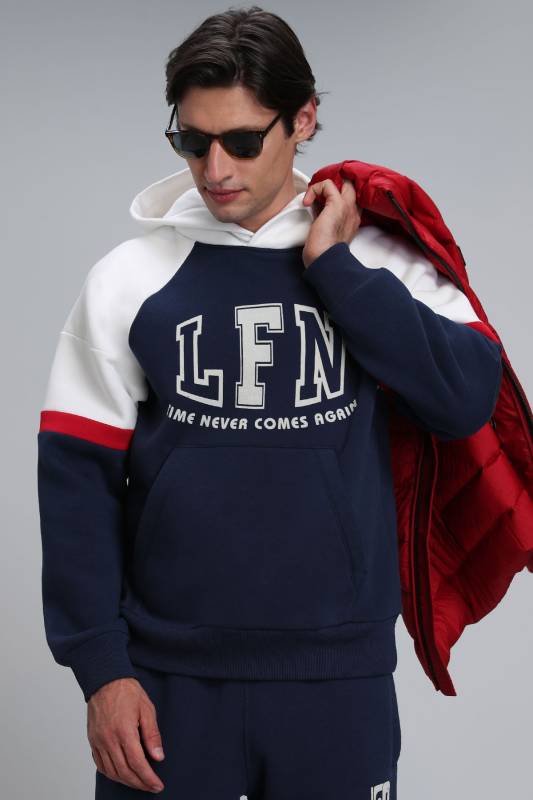 Never Male Sweatshirt Navy - 3