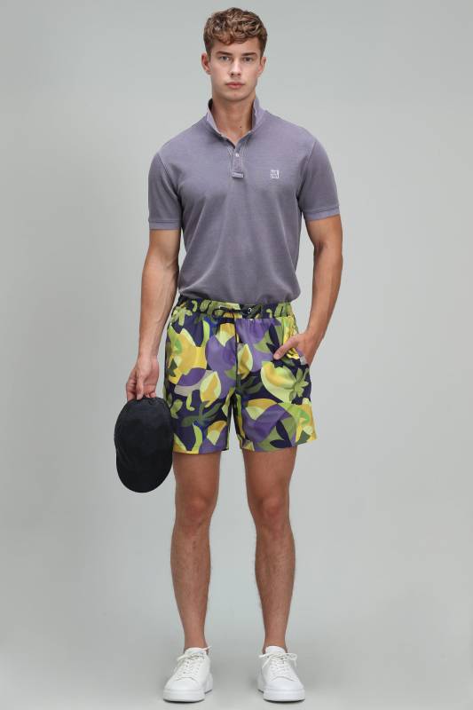 Nice Mens Sea Short Purple - 1