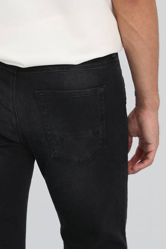 Nıels Smart Jean Mens Pants Slım Fıt Anthracıte - 3