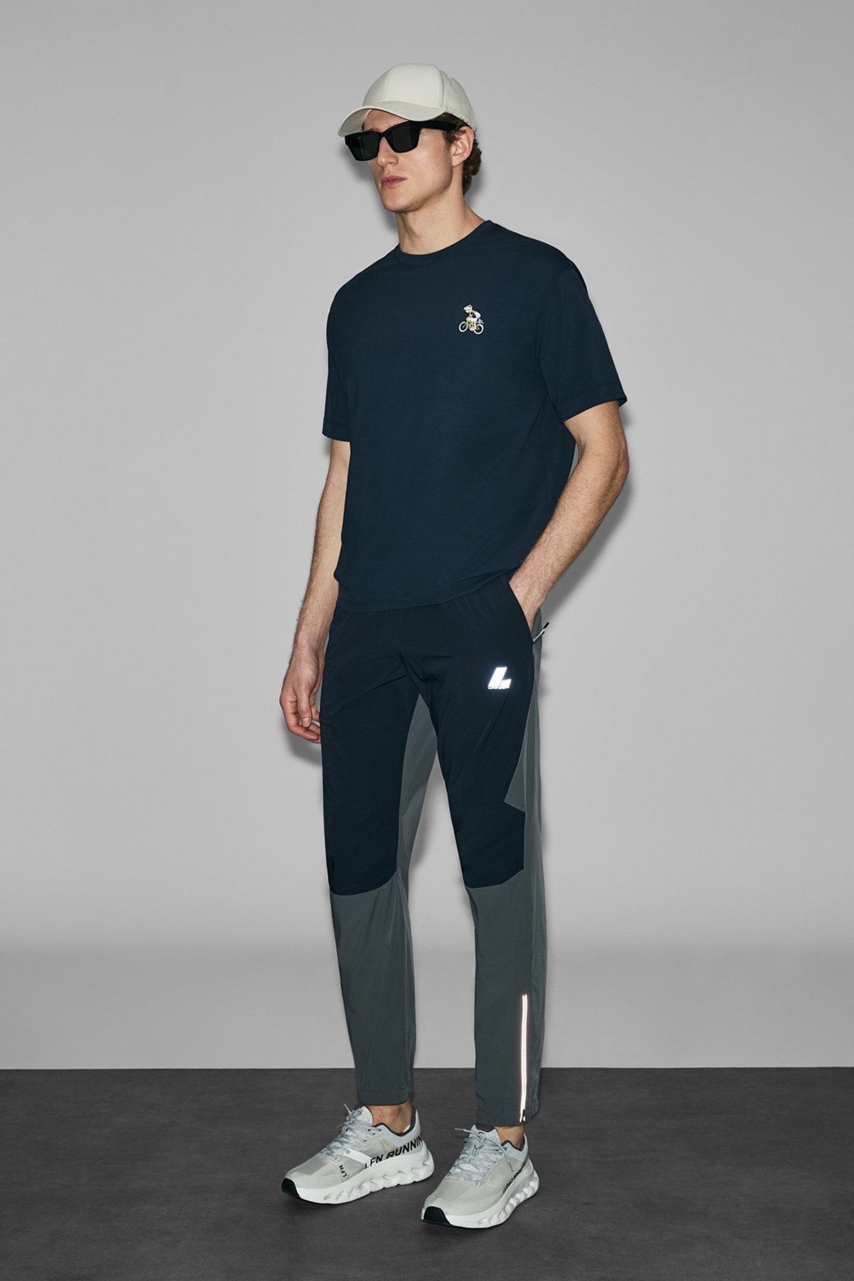 Male Tracksuit Six Navy - Lufian