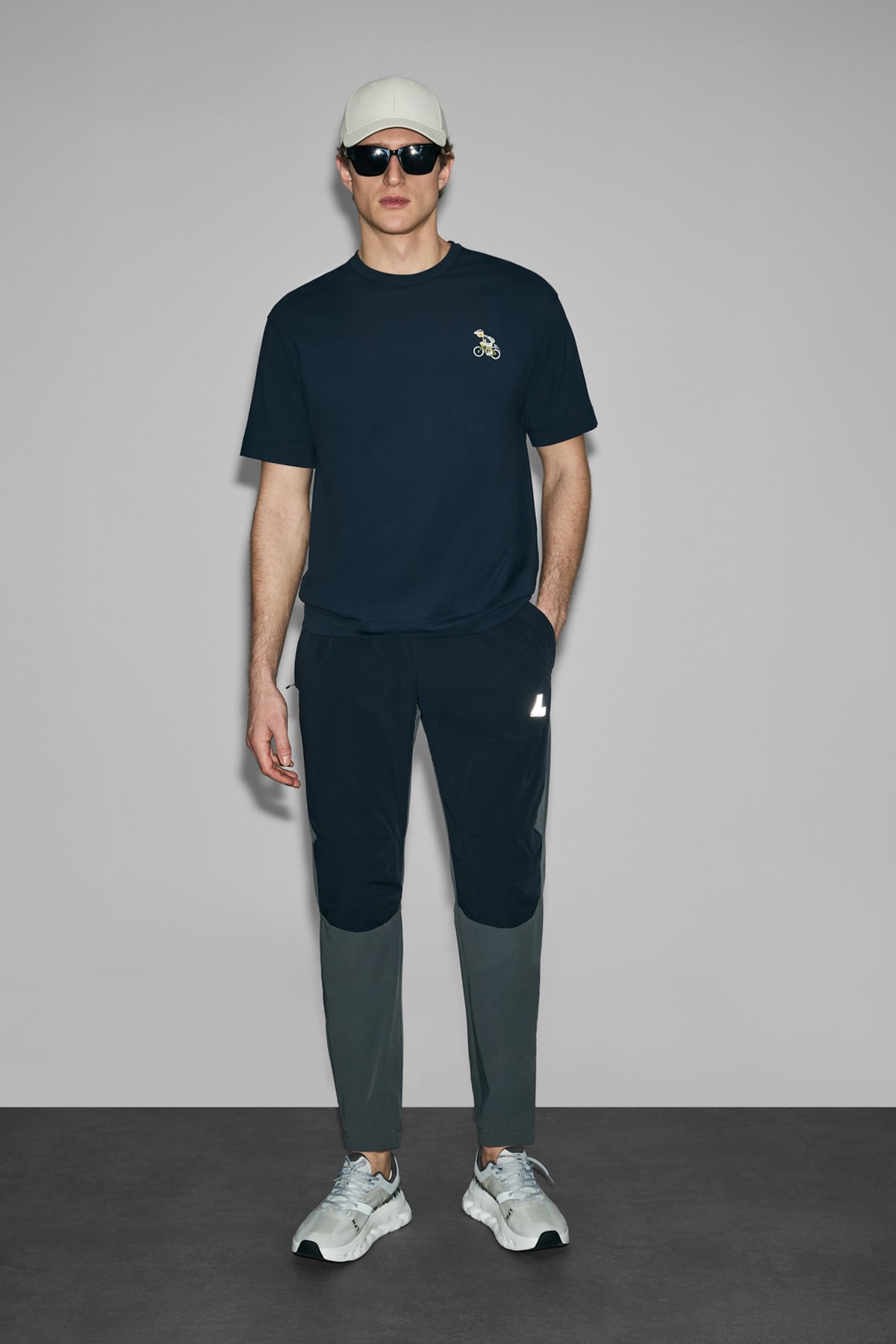 Male Tracksuit Six Navy - Lufian