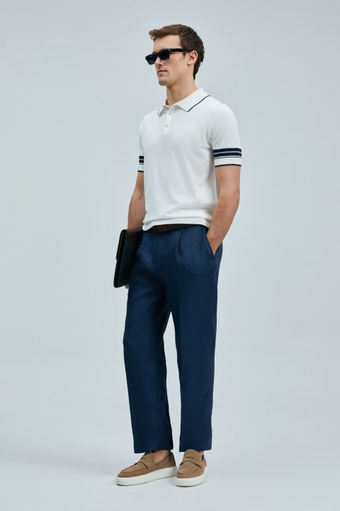 Noah Men's Modal Blend Sweater Off White - LUFIAN