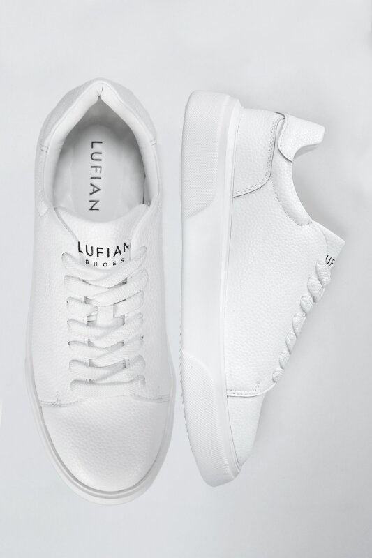 Tommy Men's Leather Sneakers White