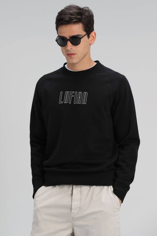 North Male Sweatshirt Black - 1