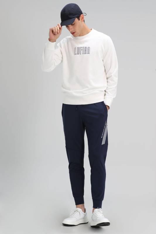 North Male Sweatshirt Off Whıte - 4