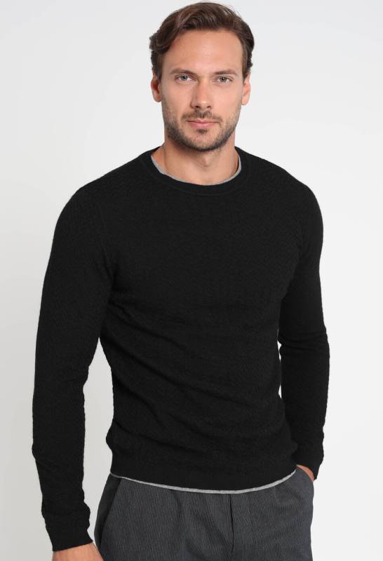 Nova Mens Sweater Black - 4