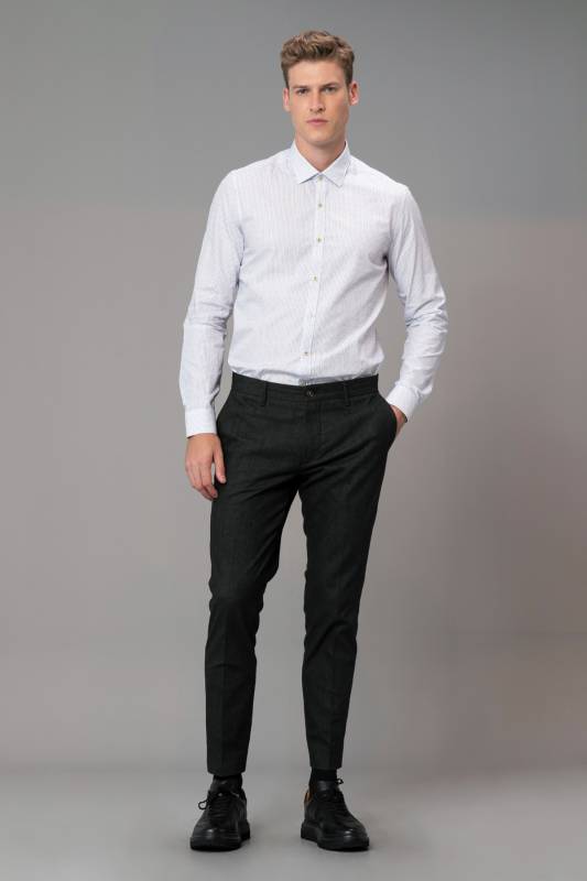 Ohrı Mens Smart Shirt Slım Fıt Sax - 3