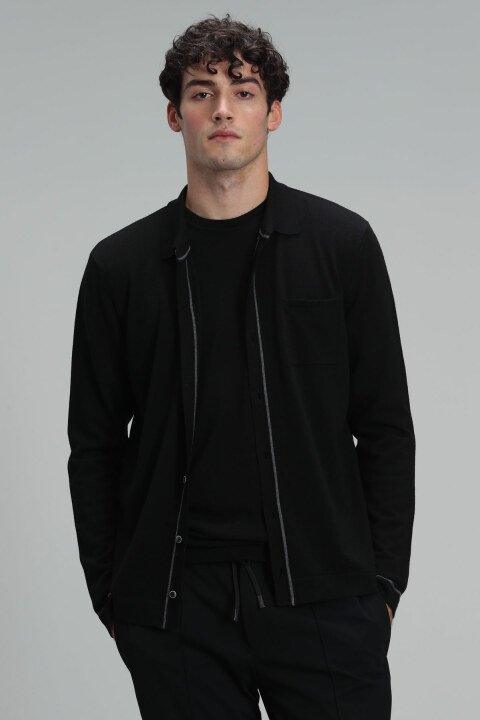 Orka Mens Sweater Black - Lufian