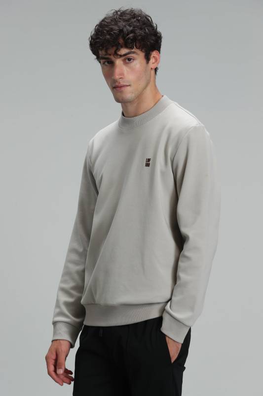 Oscar Male Sweatshirt Beıge - 4