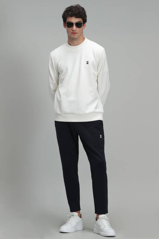 Oscar Male Sweatshirt Off Whıte - 3