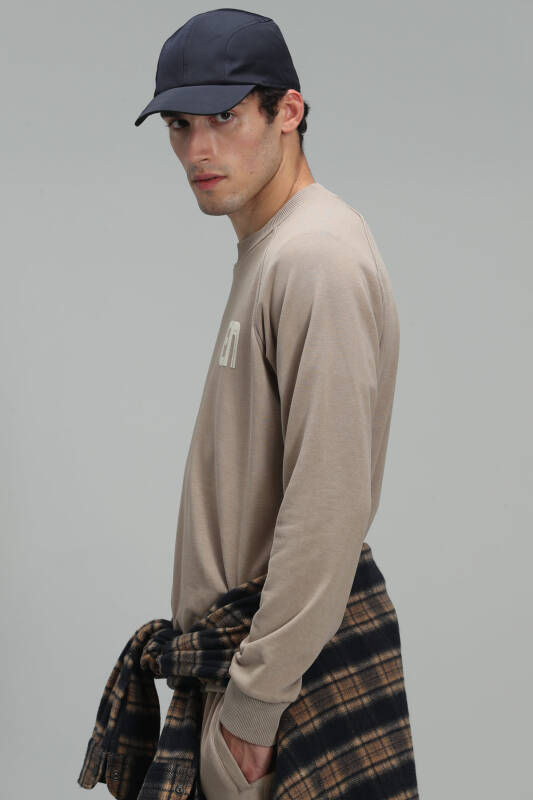 Owen Male Sweatshirt Beıge - 3