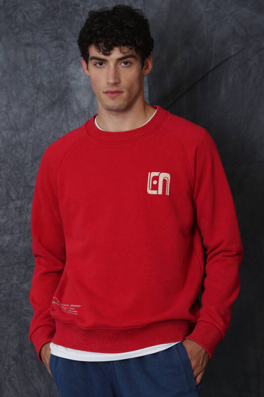 Owen Male Sweatshirt Red - 1