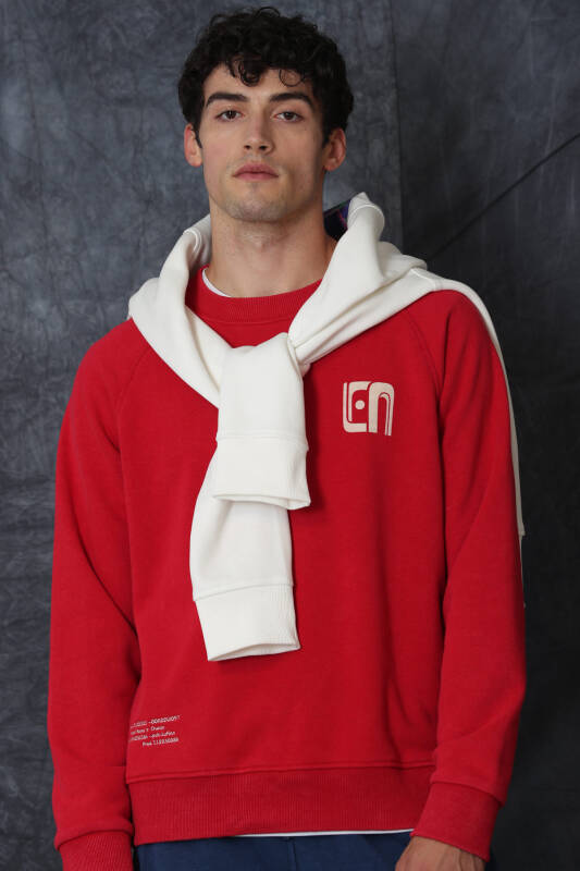 Owen Male Sweatshirt Red - 3