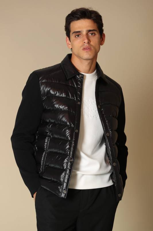 Pablo Goose Feather Male Coat Black - 1