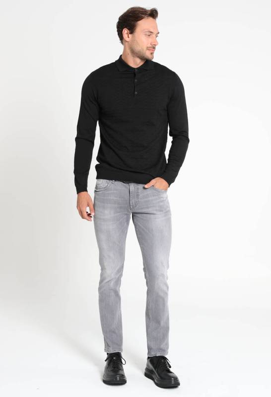 Palma Mens Sweater Black - 2