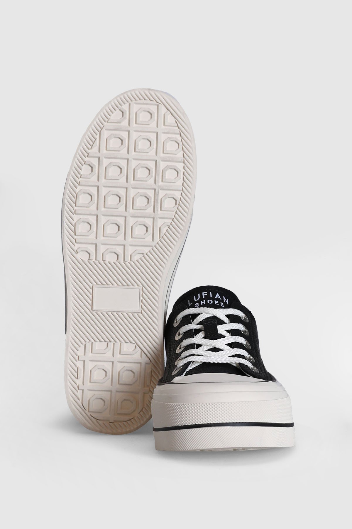 Pamela Women's Sneaker Shoes Black - LUFIAN