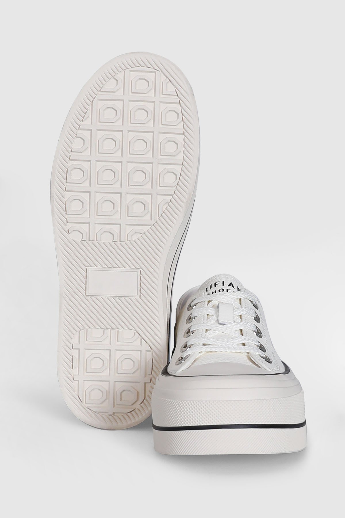 Pamela Women's Sneaker Shoes White - LUFIAN