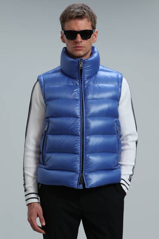 Peter Goose Feather Mens Vest Sax - 1