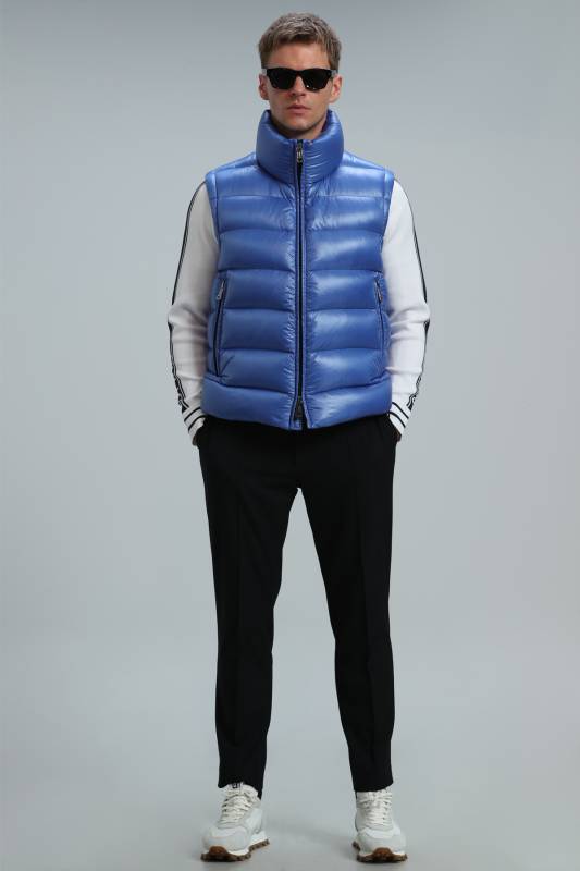 Peter Goose Feather Mens Vest Sax - 2