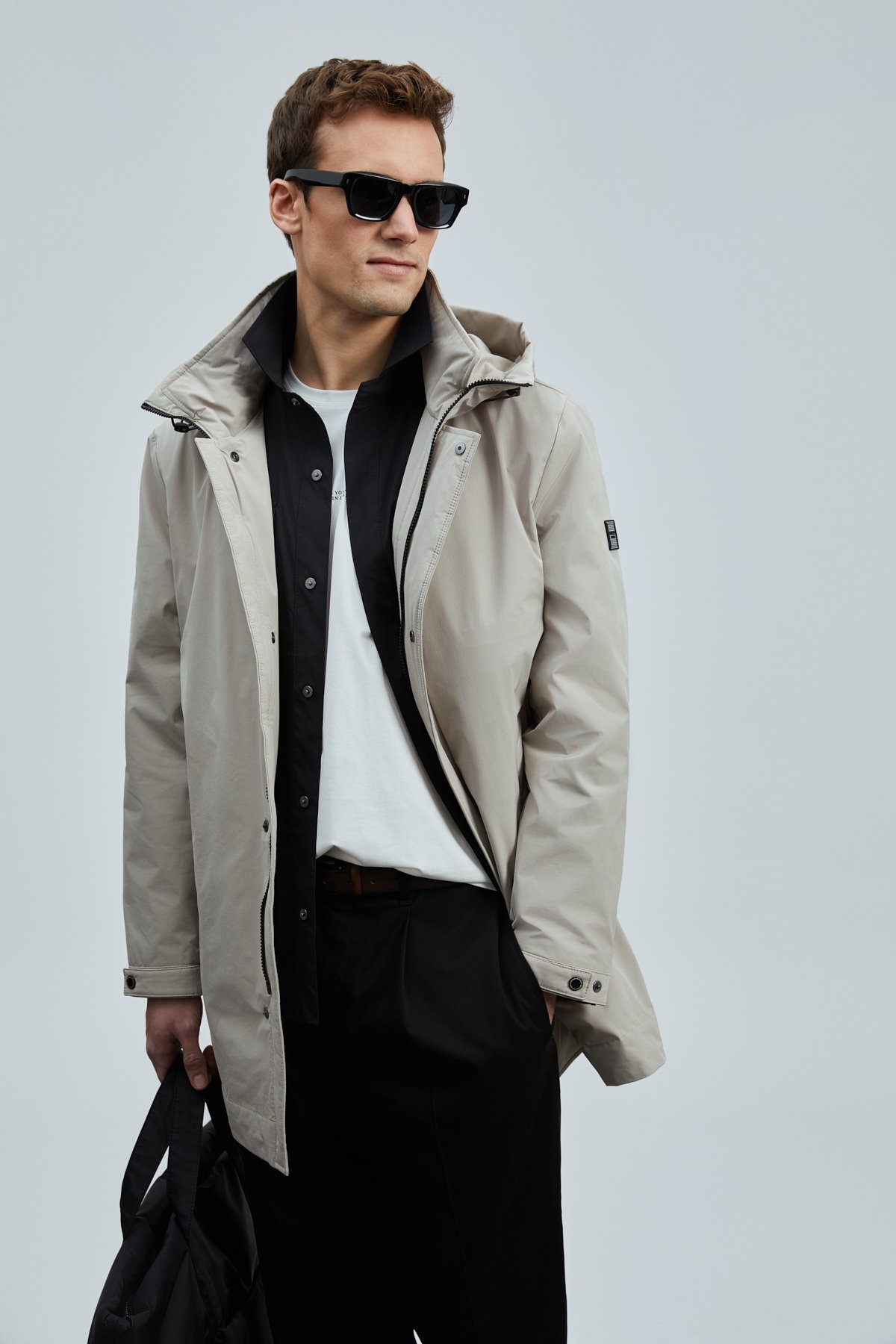 Peter Men's Coat Camel Hair - LUFIAN