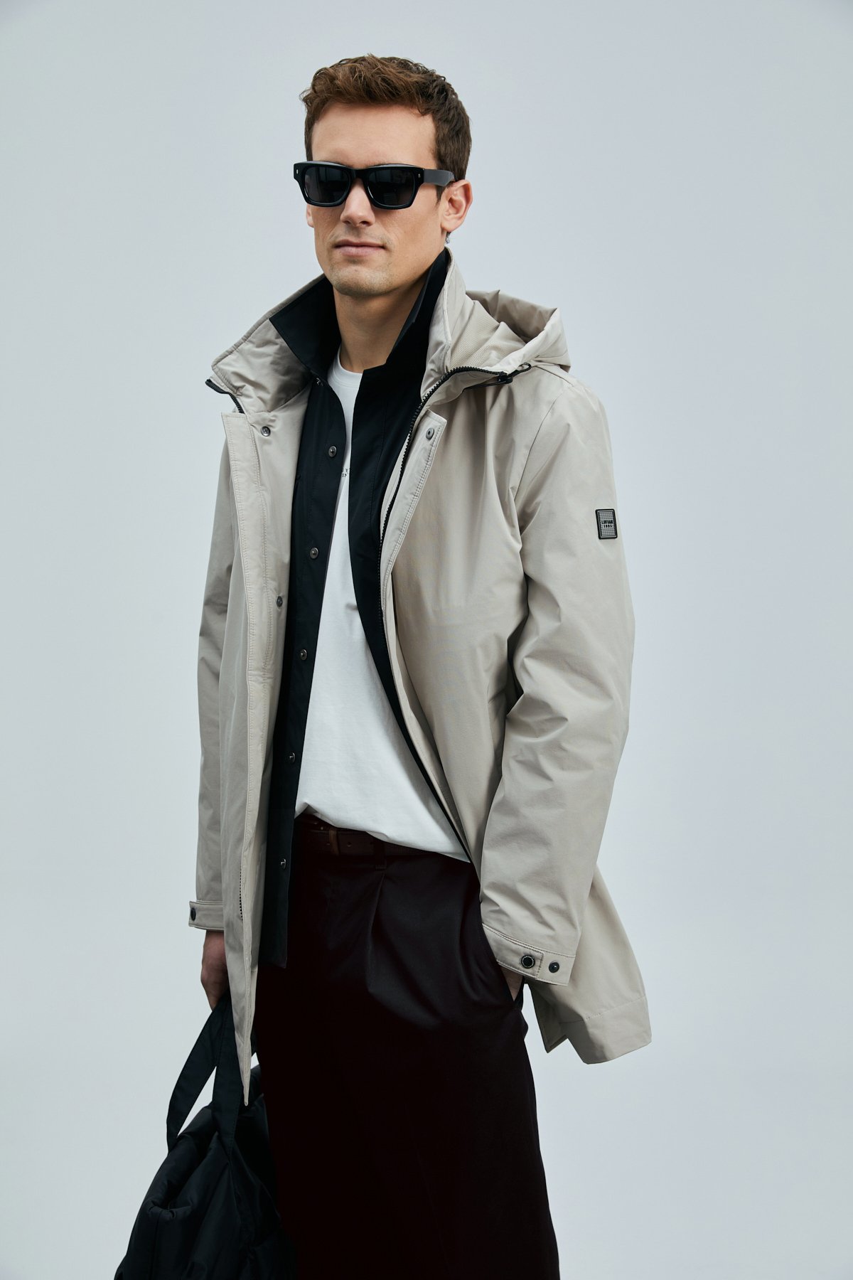 Peter Men's Coat Camel Hair - LUFIAN