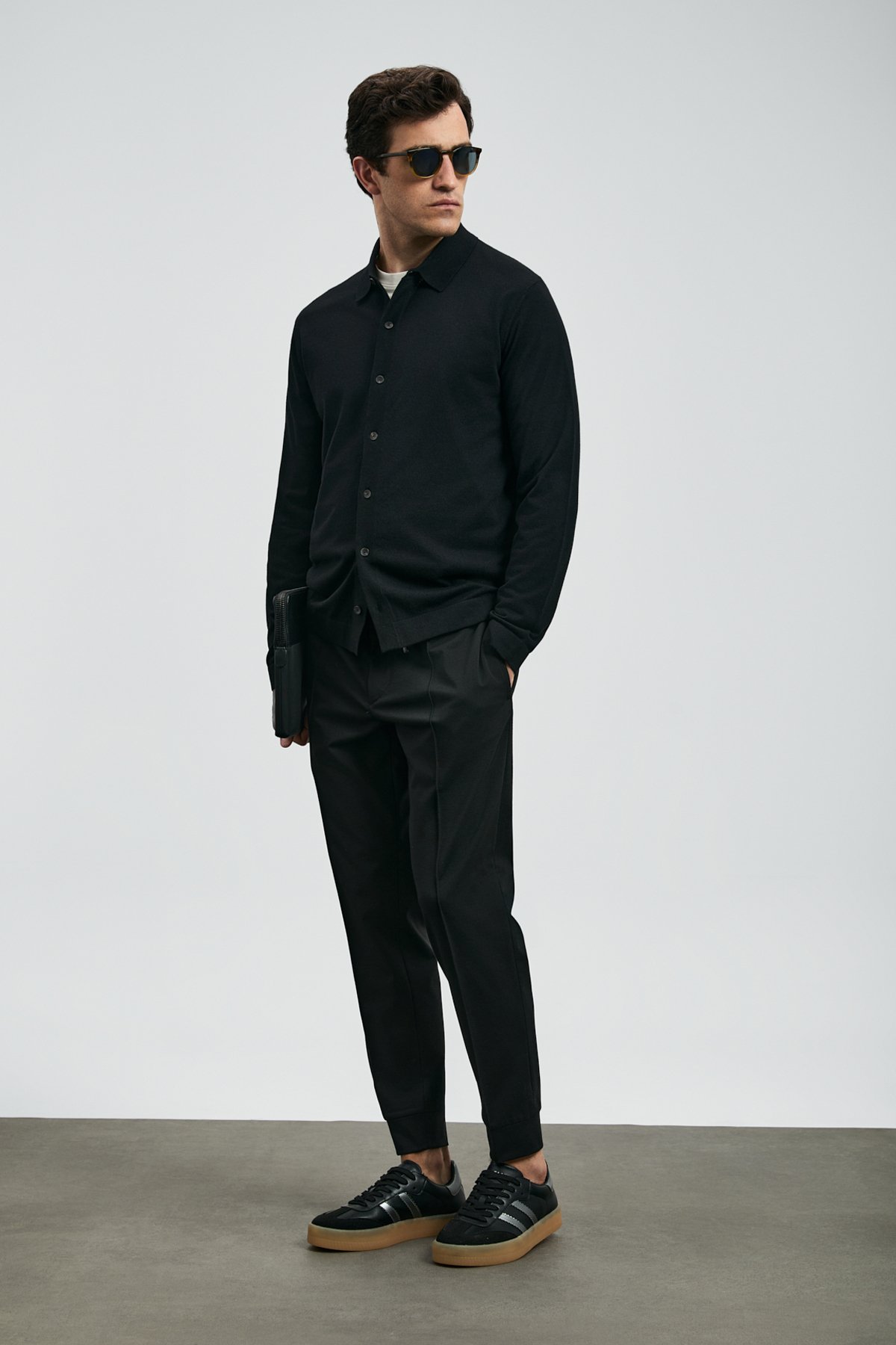 Pıto Jogger Pants Slim Fit Black - LUFIAN