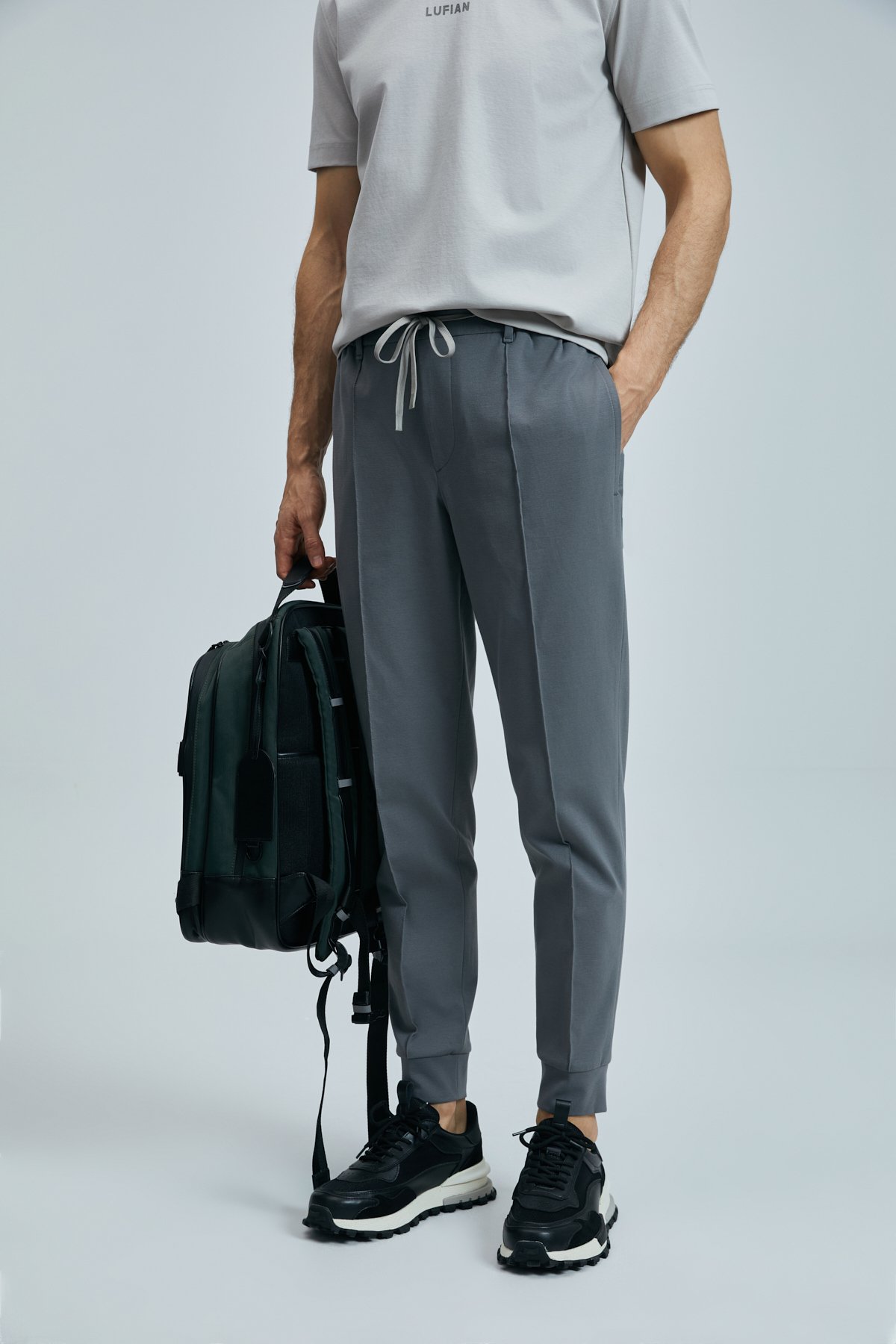 Pıto Smart Men's Chino Pants Slim Fit Green - LUFIAN