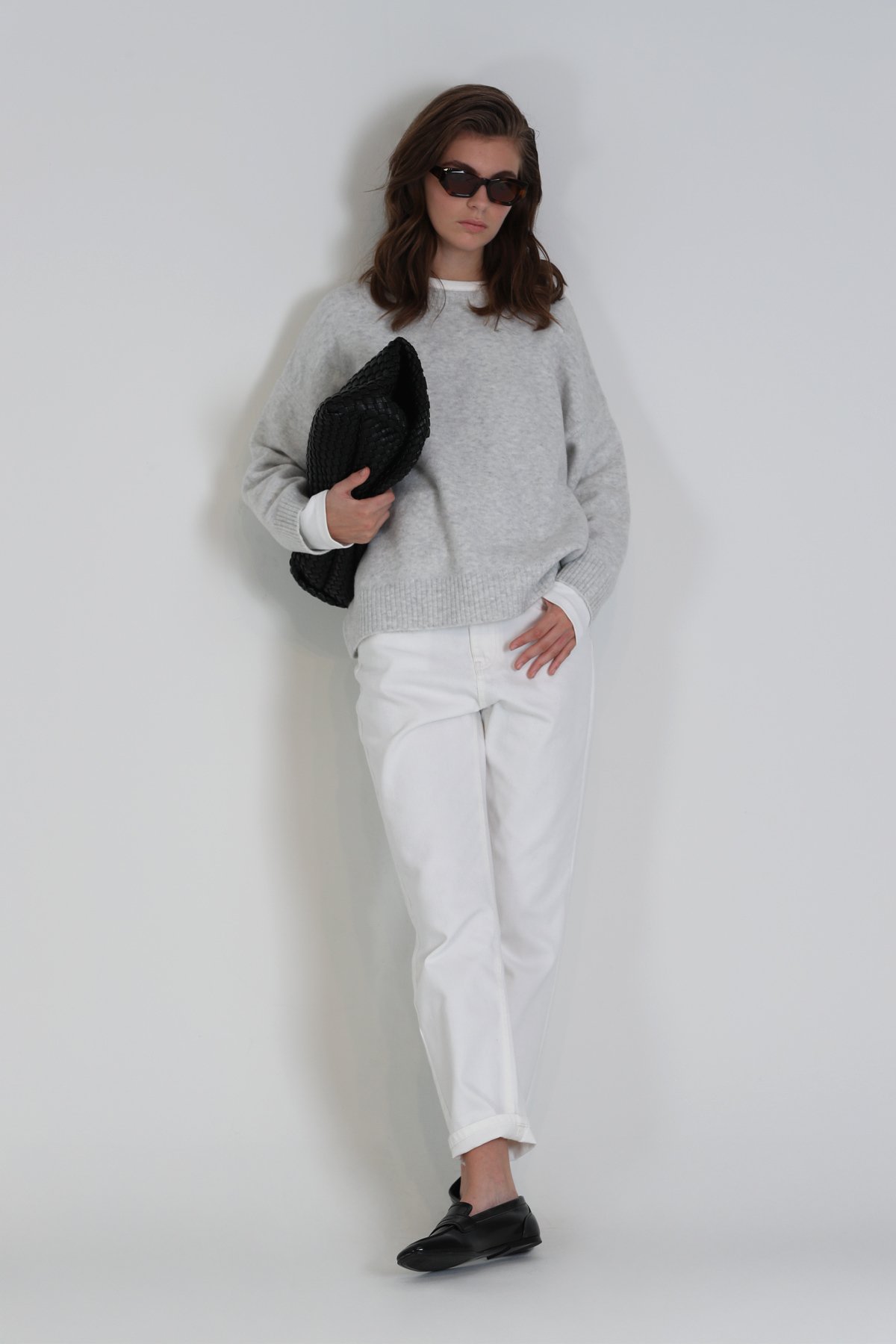 Puerta Women's Denim Regular Fit Ecru - LUFIAN