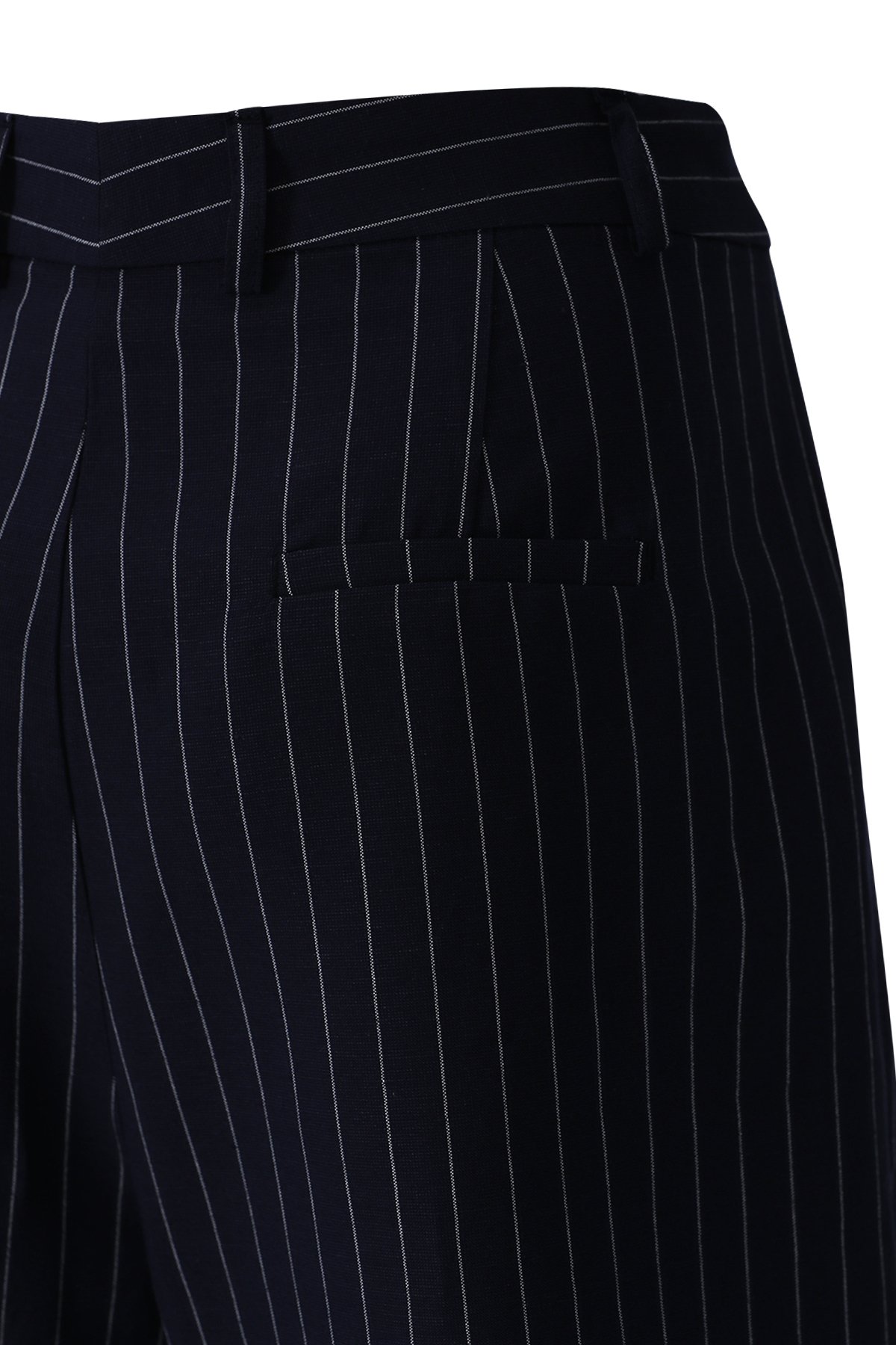 Pune Women's Shorts Navy Blue - LUFIAN