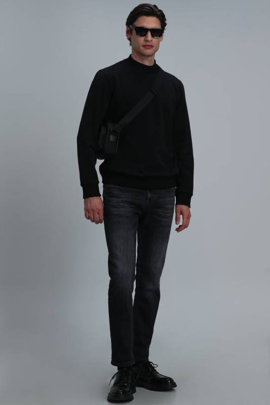 Randal Male Sweatshirt Black - 4