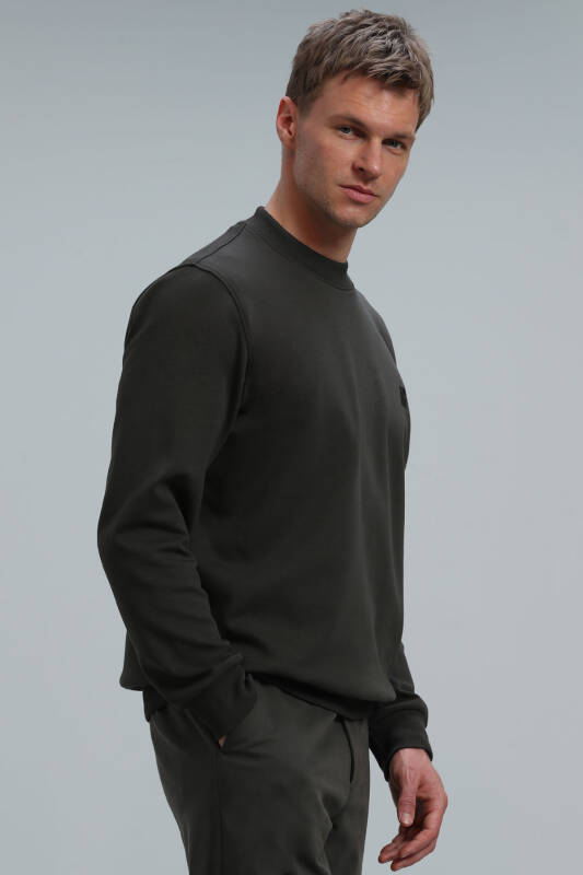 Randal Male Sweatshirt Dark Green - 3