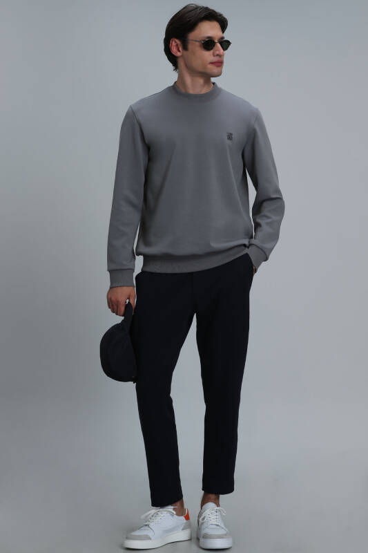 Randal Male Sweatshirt Grey - 4