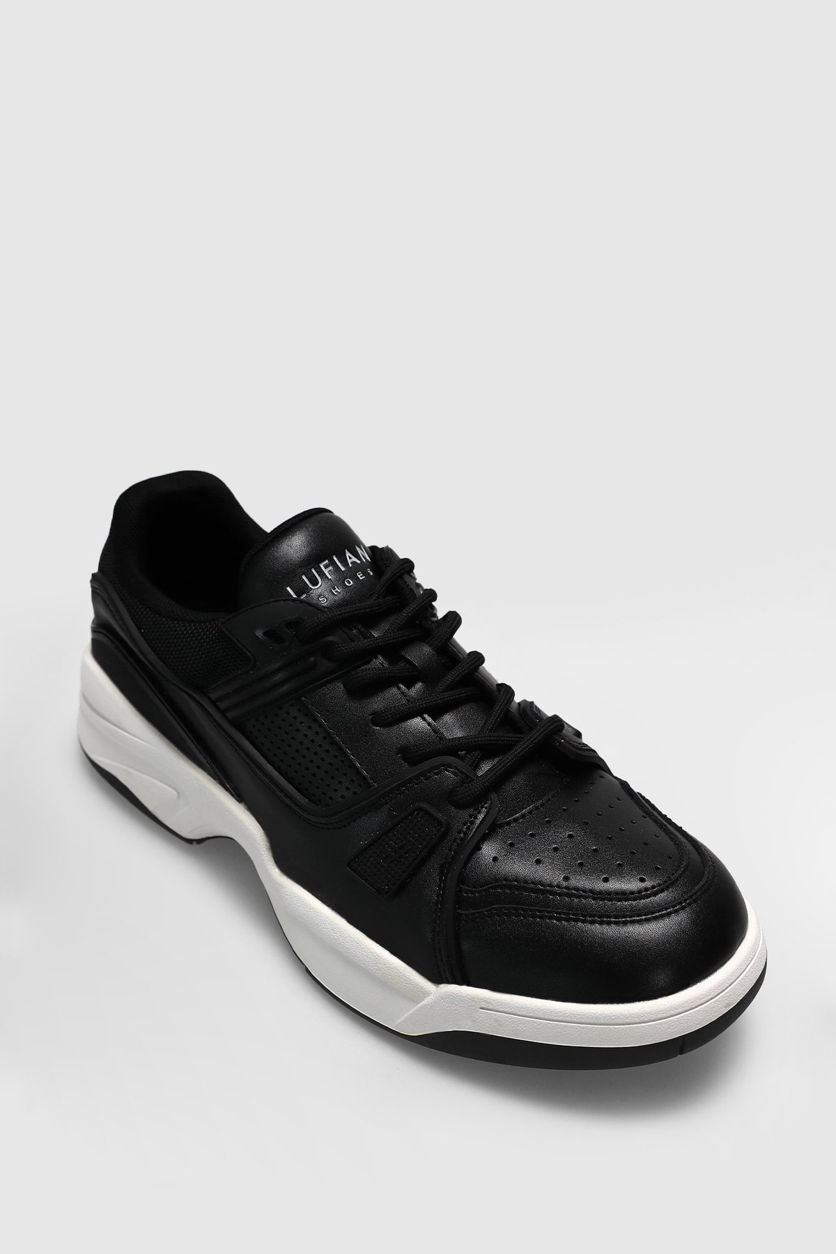 Randy Mens Sneaker Shoes Black - Lufian (1)