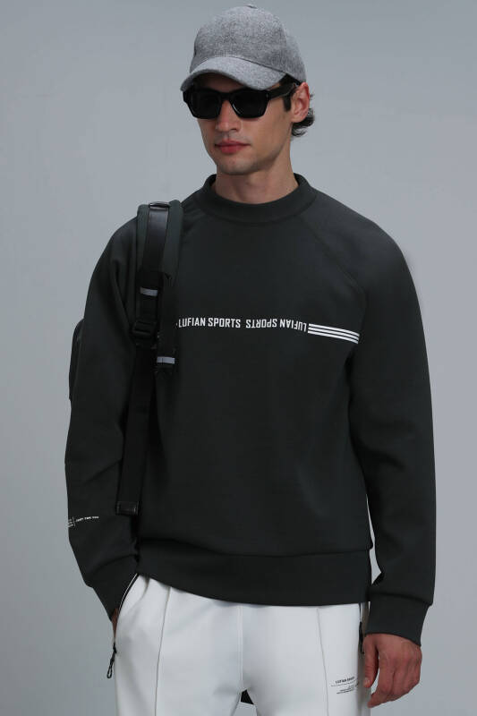 Range Male Sweatshirt Dark Green - 1