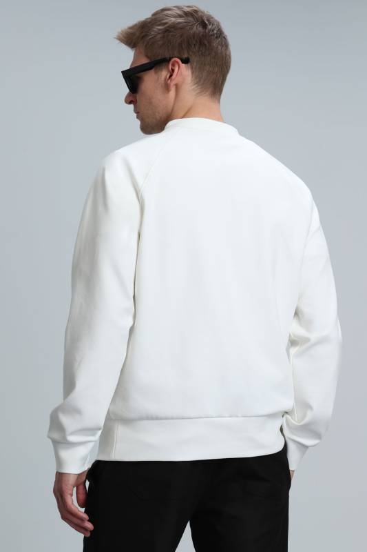 Range Male Sweatshirt Off Whıte - 6