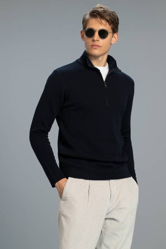 Reale Mens Sweater Navy - 3