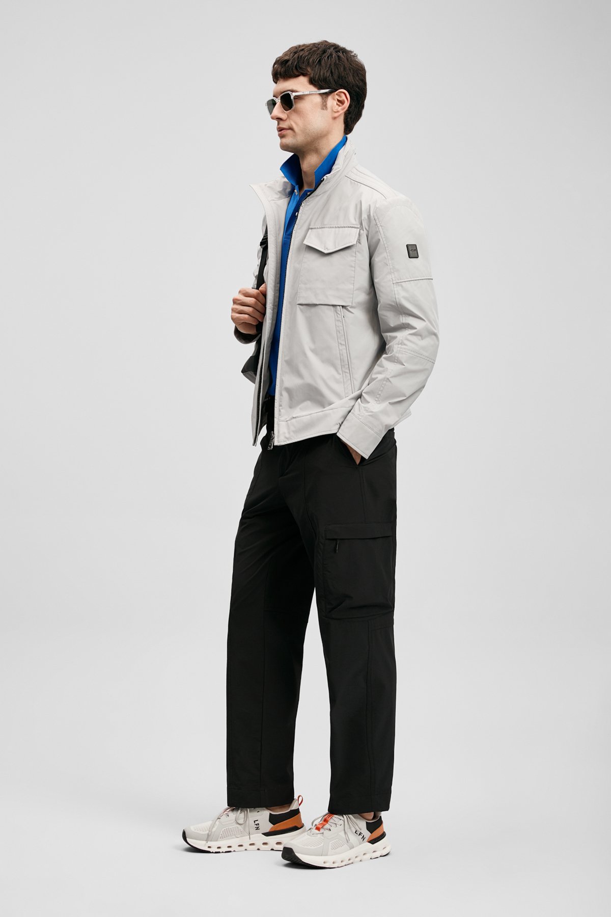 Respect Men's Beach Jogger Pants Regular Fit Black - LUFIAN (1)