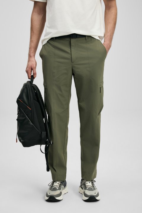Respect Men's Beach Jogger Pants Regular Fit Green - LUFIAN (1)