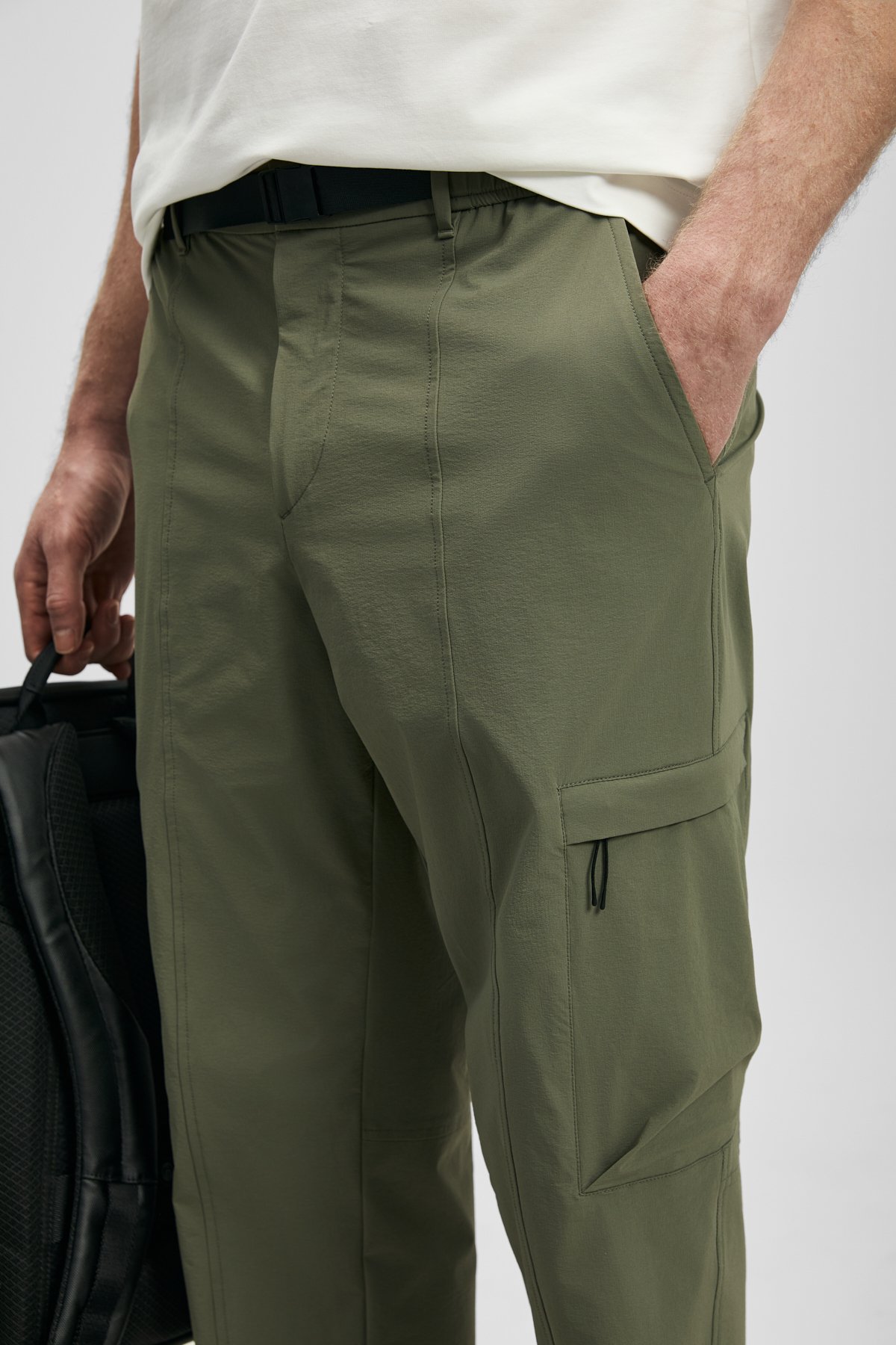 Respect Men's Beach Jogger Pants Regular Fit Green - LUFIAN