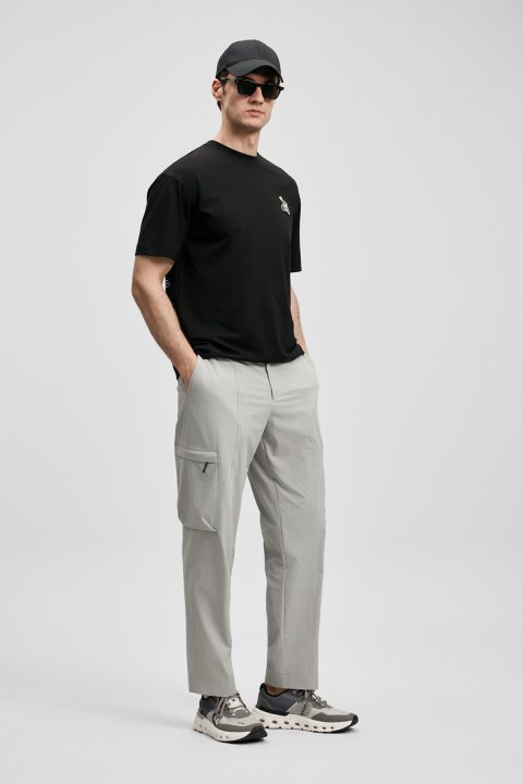 Respect Men's Beach Jogger Pants Regular Fit Stone - LUFIAN