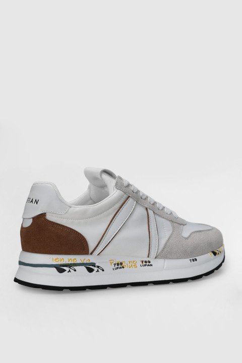 Rex Men's Sneaker Shoes White - LUFIAN