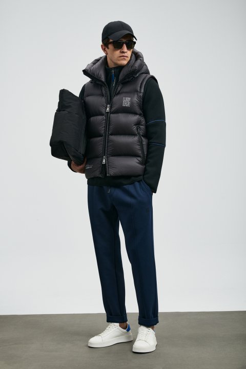 Rex Men's Sweatpants Navy Blue - LUFIAN