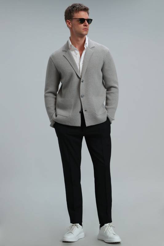 Rıch Male Cardigan Mınk - 4