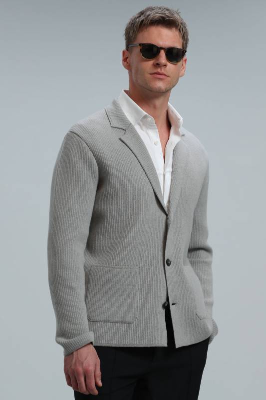 Rıch Male Cardigan Mınk - 5