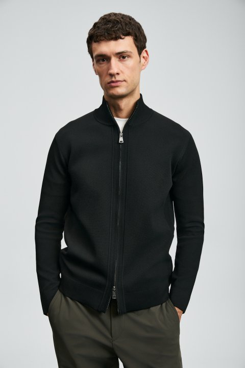 Enrıco Erkek Hırka Siyah - Lufian